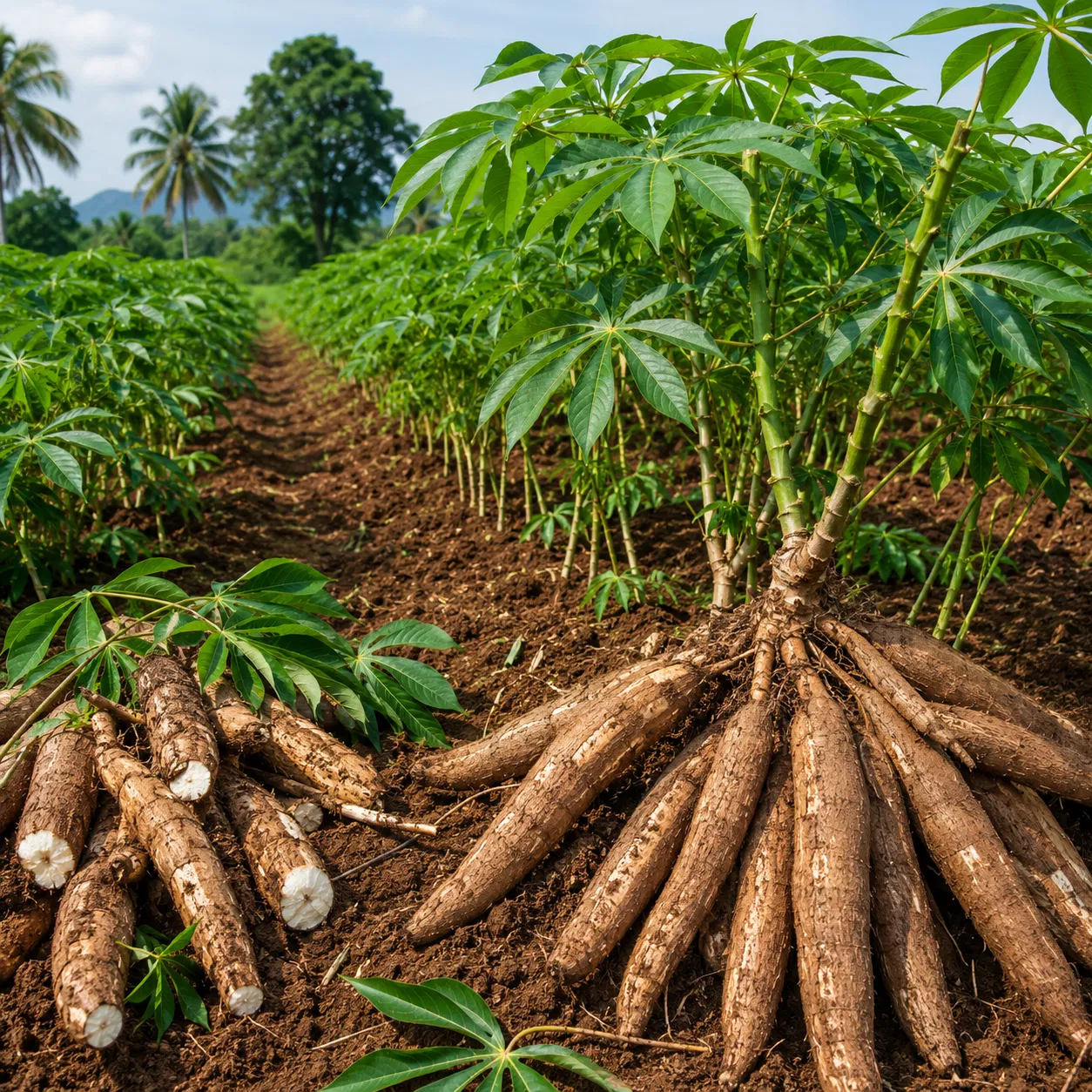cassava chips